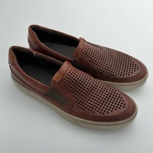 ECCO Slip On Nubuck Leather Shoes Men’s Size 12 (45)